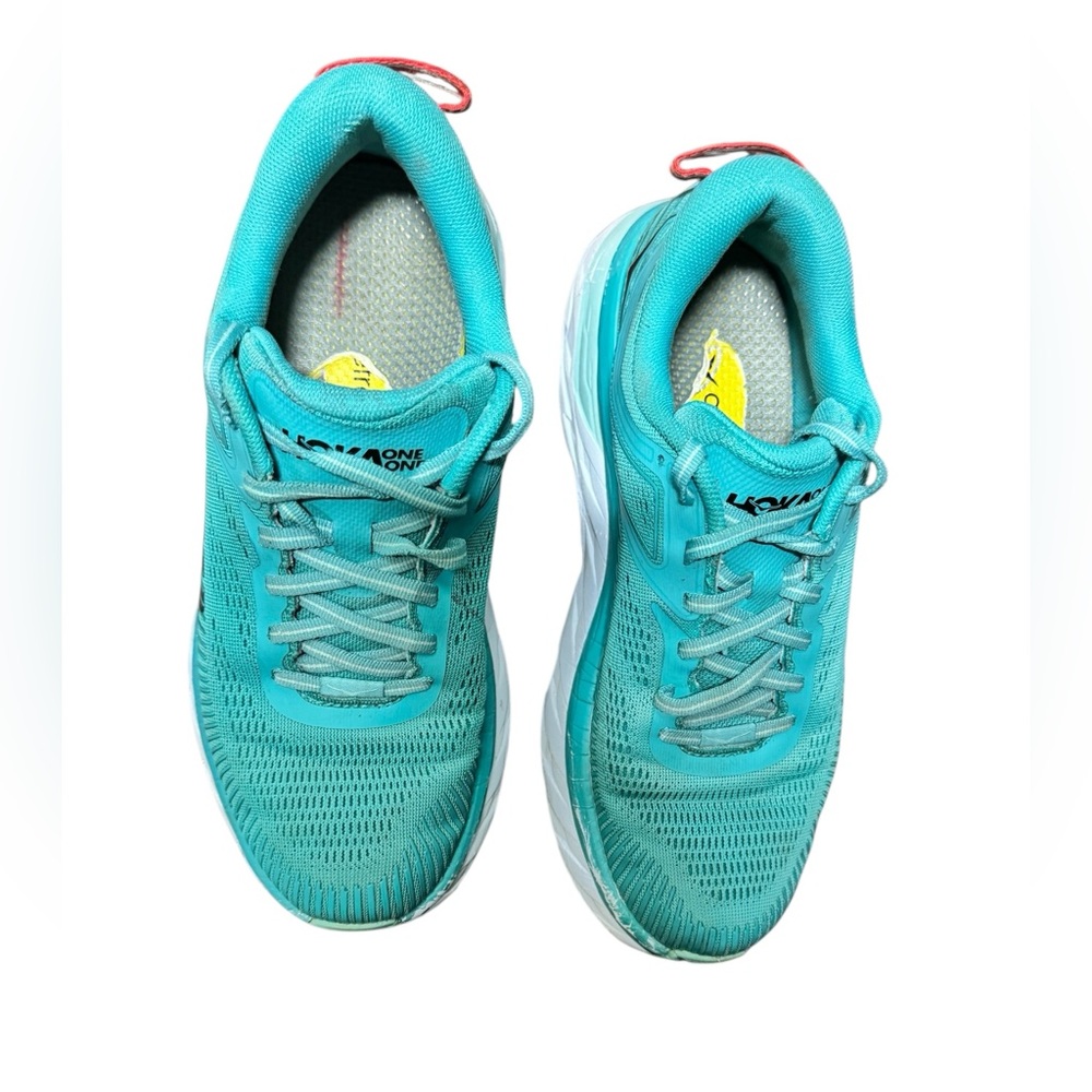 Hoka One One Teal Running Shoes